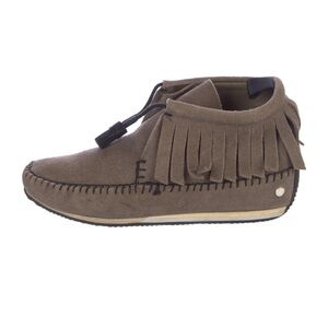 Rag & Bone Taupe Suede Moccasins
